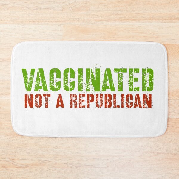 Item preview, Vaccinated Not Republican designed and sold by The Pattern Artist.