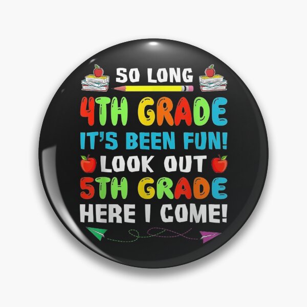 Item preview, So Long 4th Grade Look Out 5th Grade Here I Come TShirt35 designed and sold by ayeshacl.