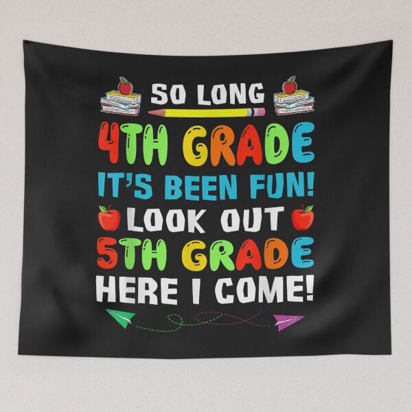 Item preview, So Long 4th Grade Look Out 5th Grade Here I Come TShirt35 designed and sold by ayeshacl.