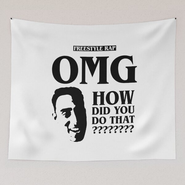 Item preview, Freestyle Rap OMG How Did You Do That Epic Omegle Reaction designed and sold by DabGraphic.