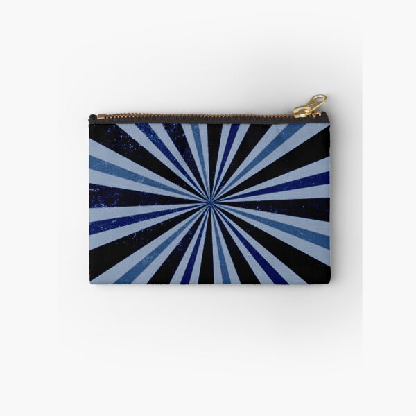 Item preview, French navy blue vintage sunburst designed and sold by peggieprints.