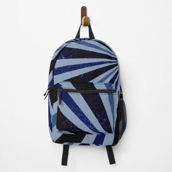Item preview, French navy blue vintage sunburst designed and sold by peggieprints.