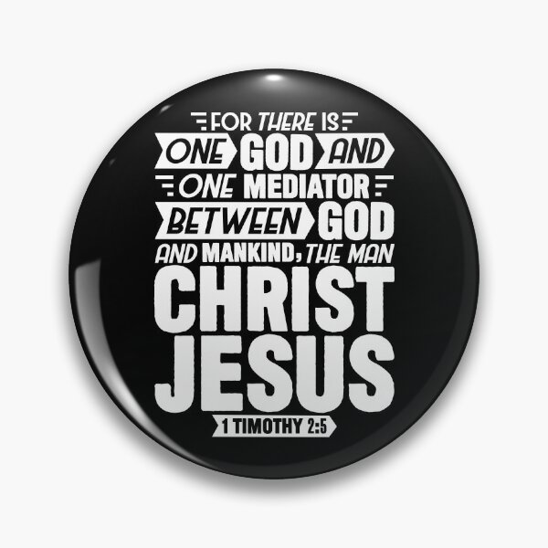 Item preview, 1 Timothy 2:5 Jesus Christ designed and sold by plushism.