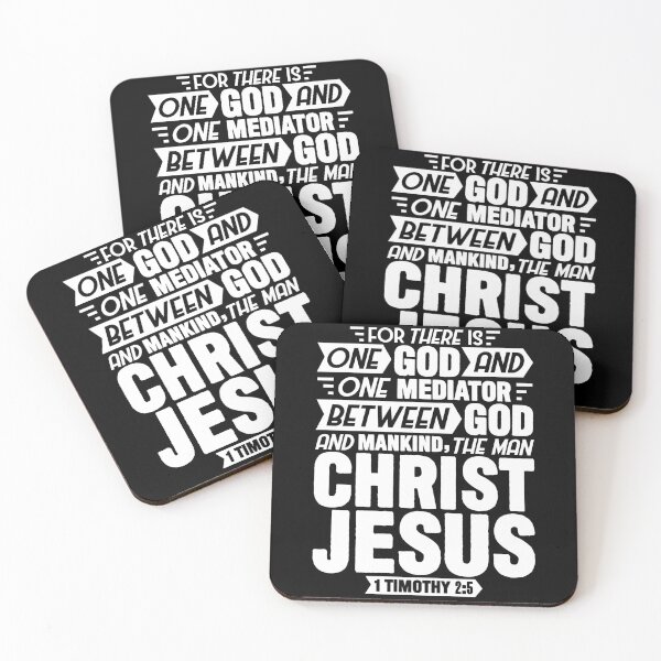 Item preview, 1 Timothy 2:5 Jesus Christ designed and sold by plushism.