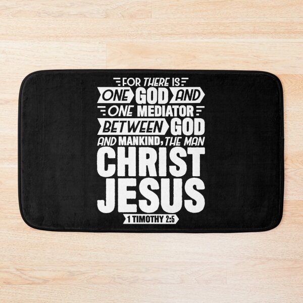 Item preview, 1 Timothy 2:5 Jesus Christ designed and sold by plushism.