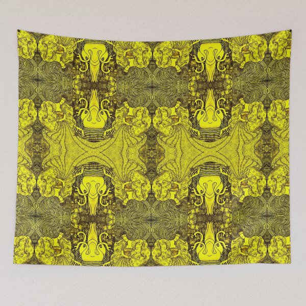 Item preview, Be In The Flow .. Dolce Leda's Meditation Jan Toorop in Lady and Swans Bright Yellow designed and sold by SpiritGifts.