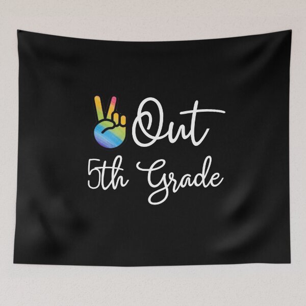 Item preview, Peace Out Fifth Grade, Last day graduation, Peace out 5th Grade designed and sold by sirina2796.