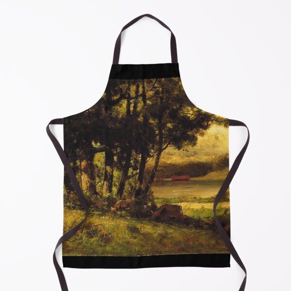 Item preview, Cows Grazing Near River - Edward Bannister - c1891 designed and sold by CrankyOldDude.
