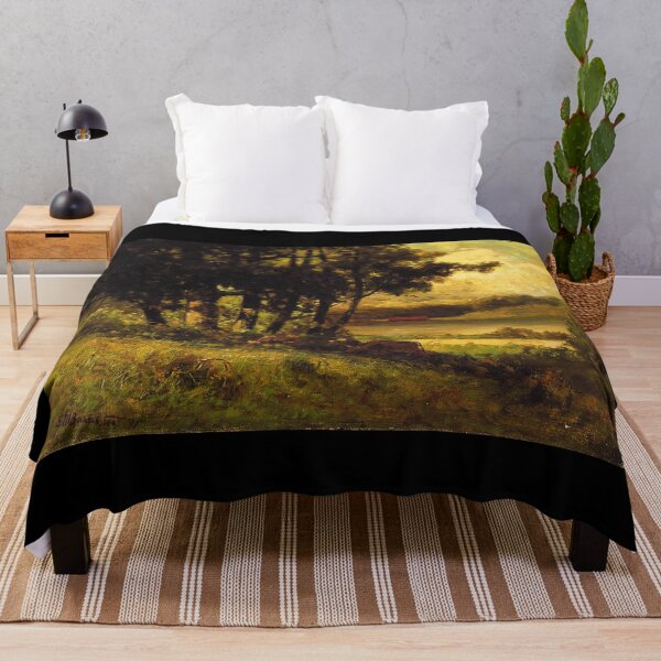 Item preview, Cows Grazing Near River - Edward Bannister - c1891 designed and sold by CrankyOldDude.