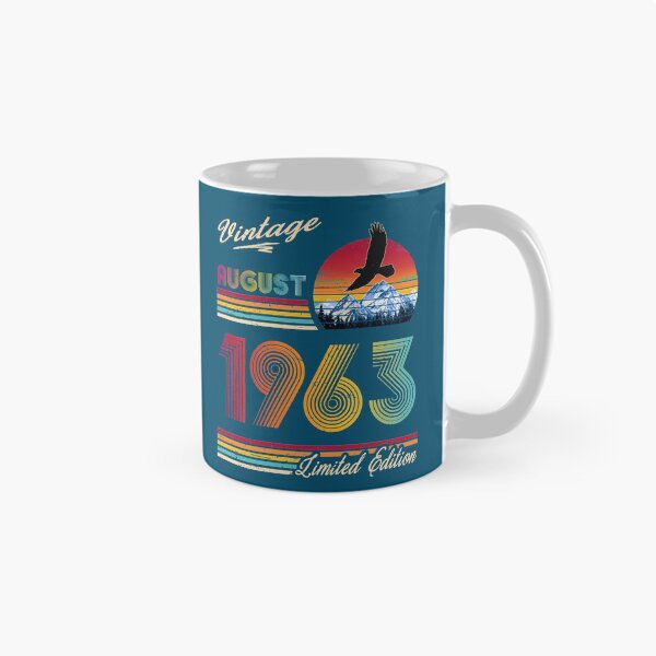 Item preview, August 1963 Birthday designed and sold by GreenSplash.