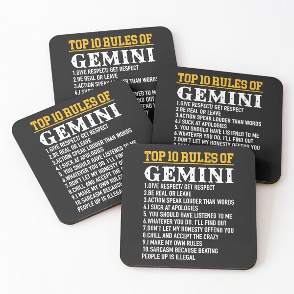 Item preview, Top 10 Rules Of Gemini May 21  June 21 Tshirt36 designed and sold by ayeshacl.
