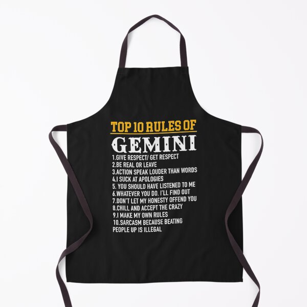 Item preview, Top 10 Rules Of Gemini May 21 June 21 Tshirt36 designed and sold by ayeshacl.