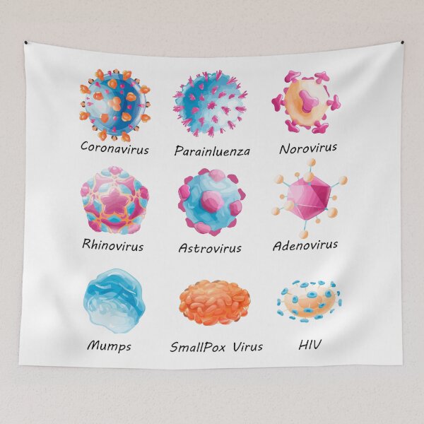 Item preview, Different Viruses - Norovirus, HIV, Etc. designed and sold by Shirtey.