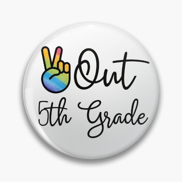 Item preview, Peace Out Fifth Grade, Last day graduation, Peace out 5th Grade designed and sold by sirina2796.