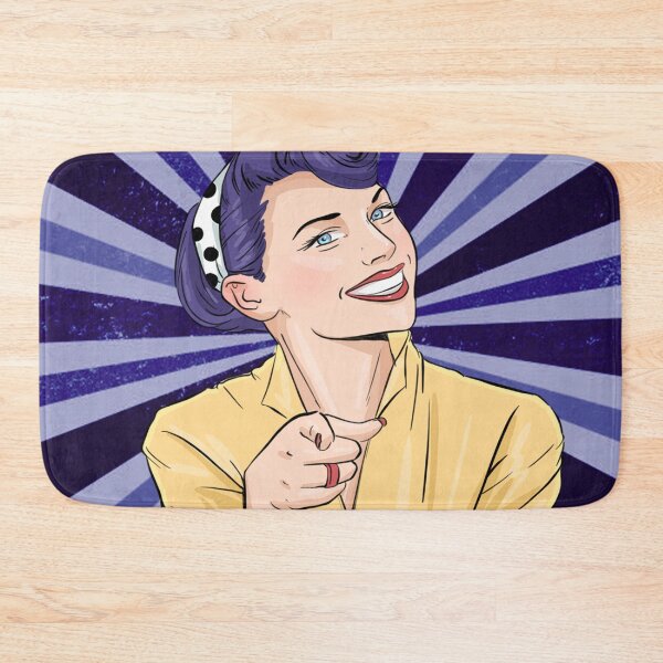 Item preview, Violet lady vintage sunburst designed and sold by peggieprints.