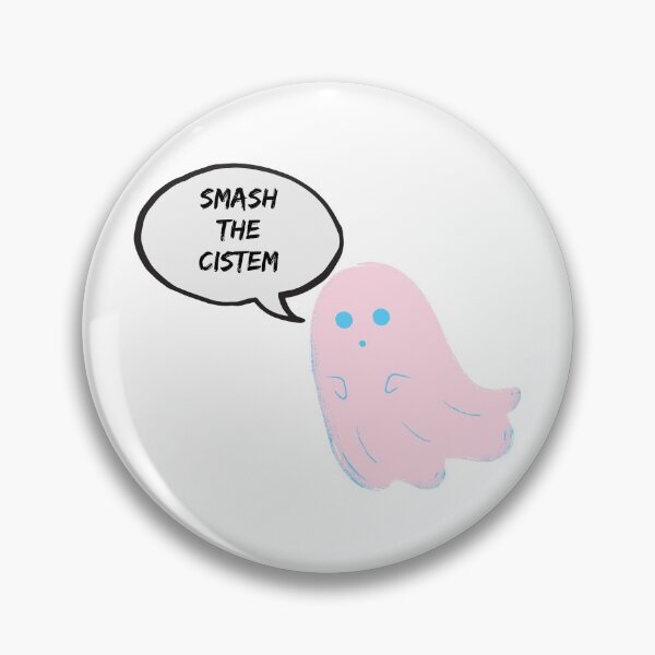 Artikelvorschau, Smash The Cistem Cute Ghost - Transgender-Aktivismus entworfen und verkauft von Koiboi11.
