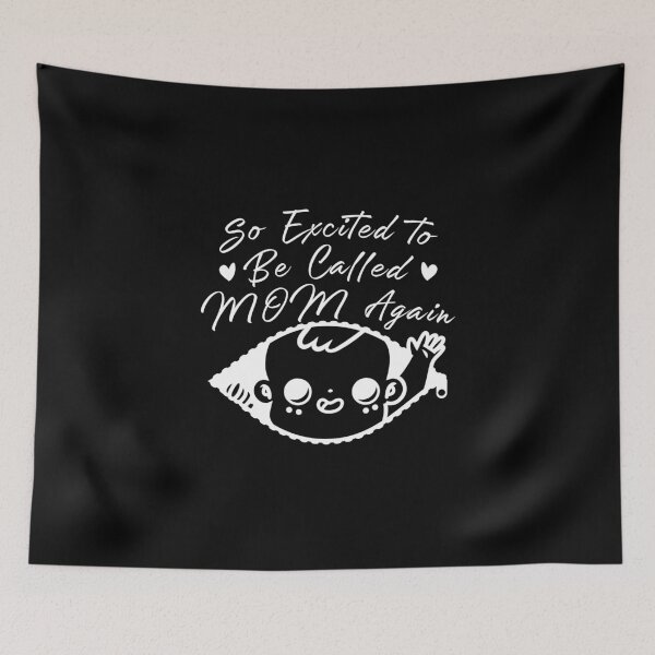 Item preview, Excited to be called mom again designed and sold by Aymanerachif.