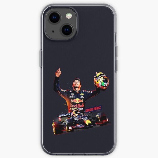 Sergio Perez in Low Poly iPhone Soft Case