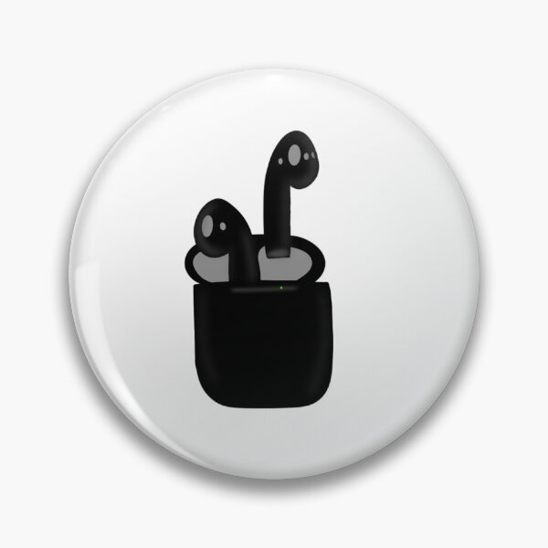 Item preview, Black airpods designed and sold by LU NA.