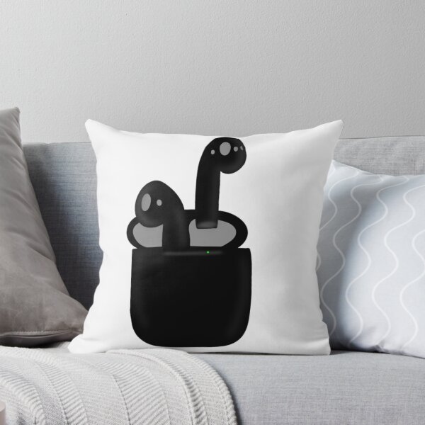 Item preview, Black airpods designed and sold by LU NA.