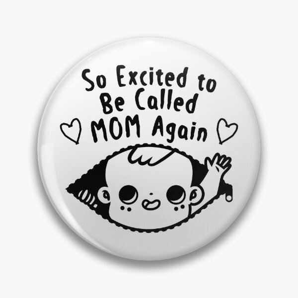 Item preview, Excited to be called mom again designed and sold by Aymanerachif.