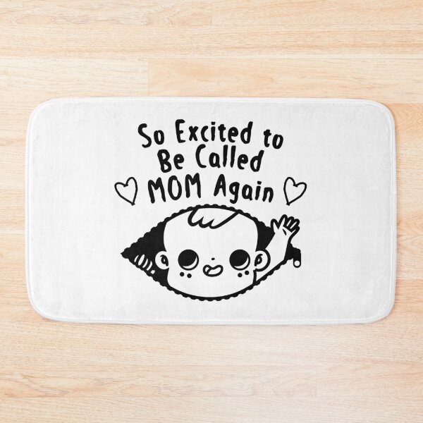 Item preview, Excited to be called mom again designed and sold by Aymanerachif.