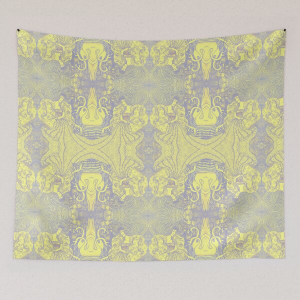 Item preview, Be In The Flow .. Lady and Swans Dolce Leda's Meditation Jan Toorop Yellow Grey designed and sold by SpiritGifts.