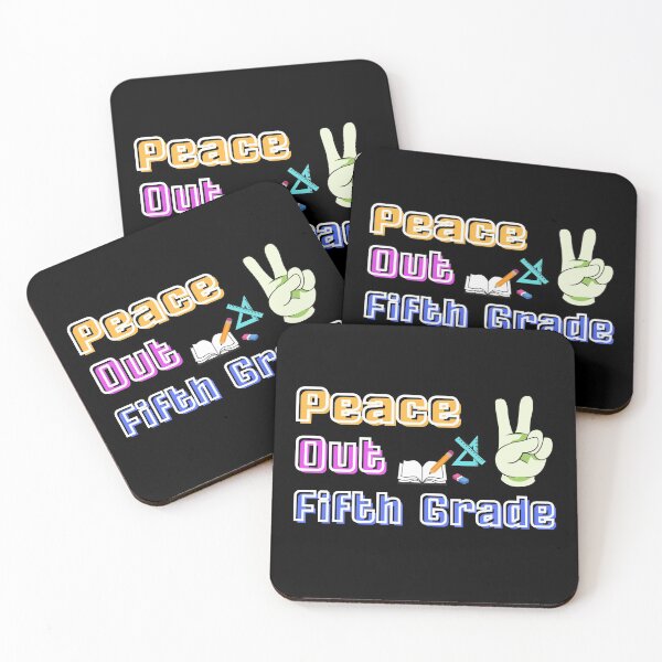Item preview, Peace Out Fifth Grade, Last day graduation, Peace out 5th Grade designed and sold by sirina2796.