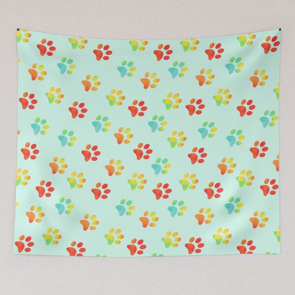 Item preview, More Rainbow Paw Prints designed and sold by FaithAndForest.