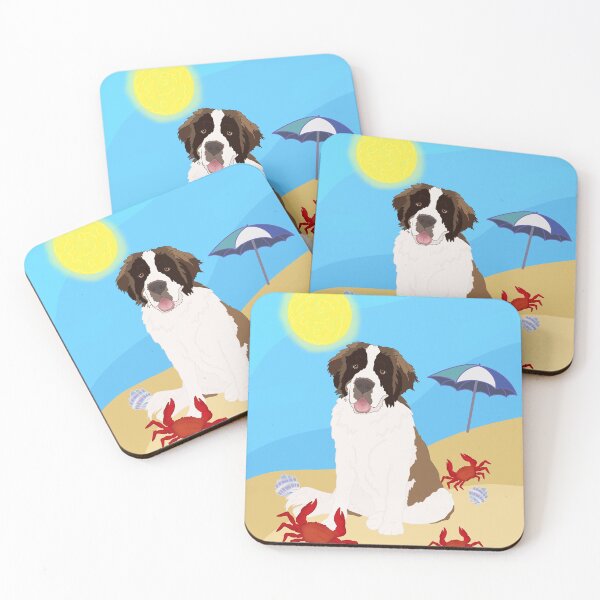 Item preview, Beach Saint Bernard  designed and sold by KantstandyaC.