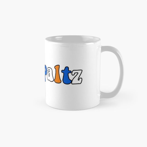 Item preview, New Paltz Orange Blue and White Black Outline designed and sold by designsbyem5.
