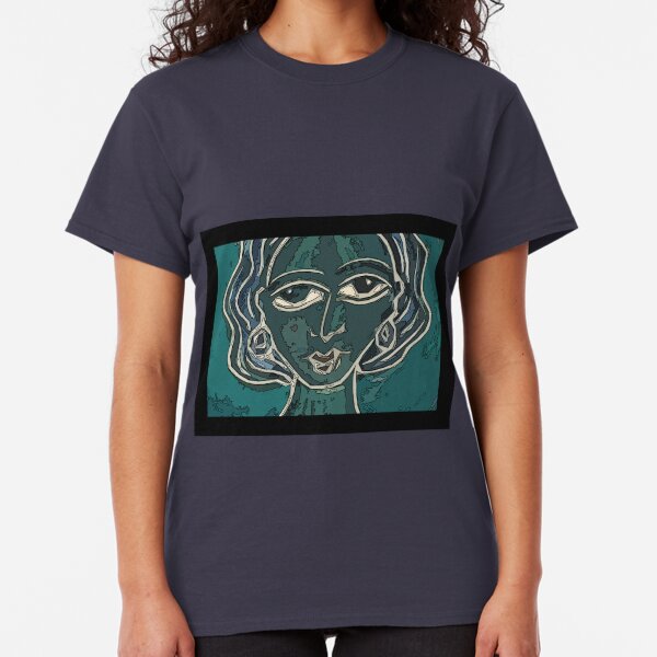 "Green lady" Classic T-Shirt
