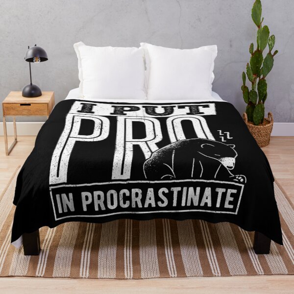 Item preview, Procrastinate pro designed and sold by Svetiik.