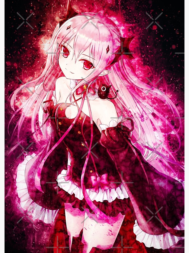 Krul Tepes Seraph of the end Anime Girl Fanart | Greeting Card