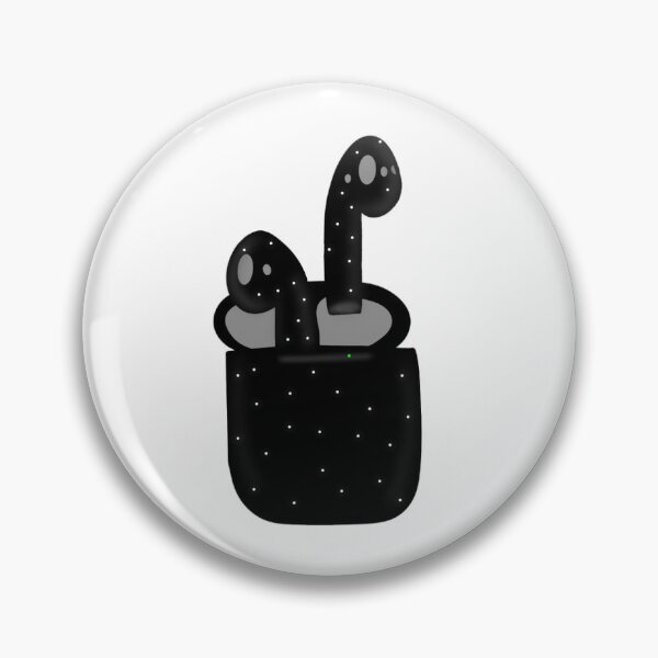 Item preview, Black airpods designed and sold by LU NA.