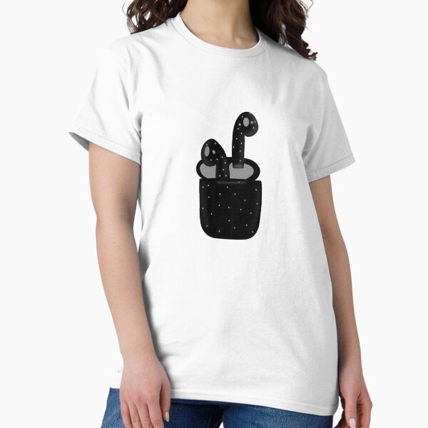 Item preview, Black airpods designed and sold by LU NA.