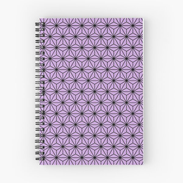 Item preview, Wisteria Purple Asanoha - Japanese Traditional Pattern designed and sold by KinitaDesign.