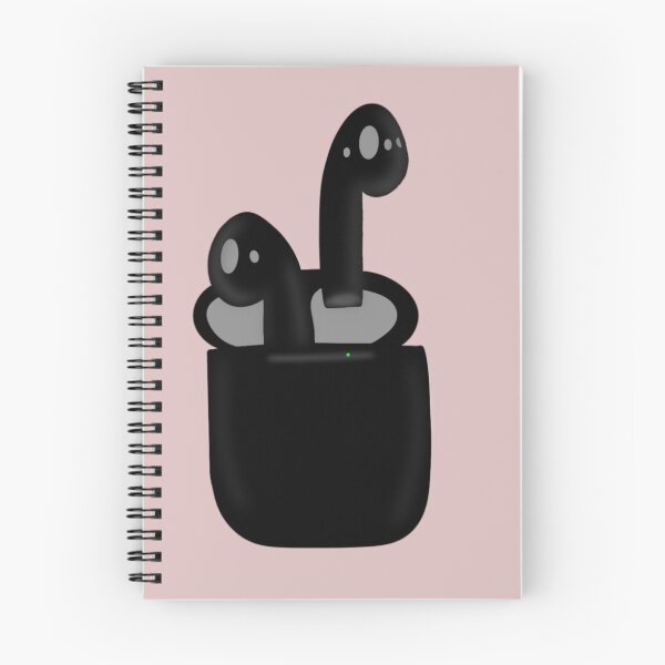 Item preview, Black airpods designed and sold by LU NA.