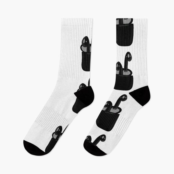 Item preview, Black airpods designed and sold by LU NA.