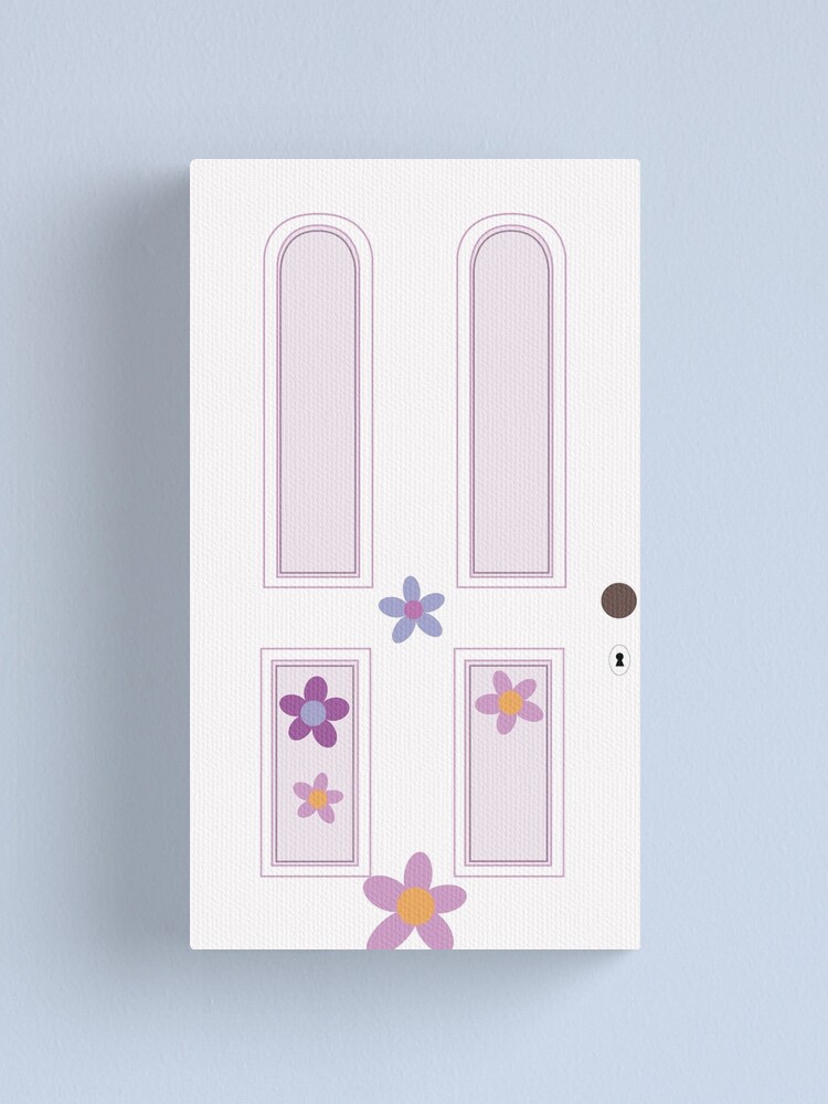 Boo S Door Canvas Print By Christinativity Redbubble
