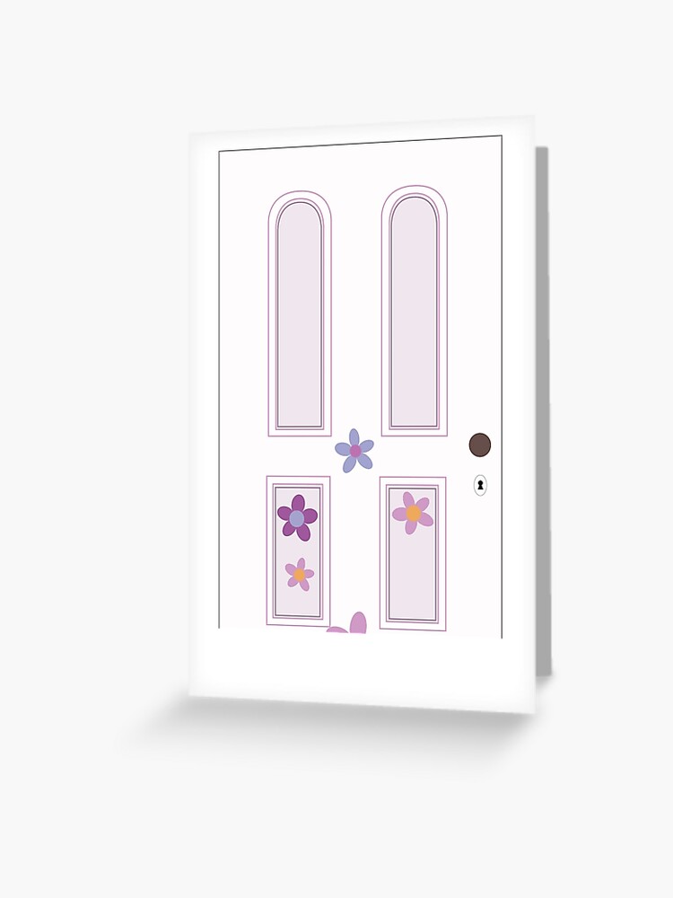 Boo S Door Greeting Card