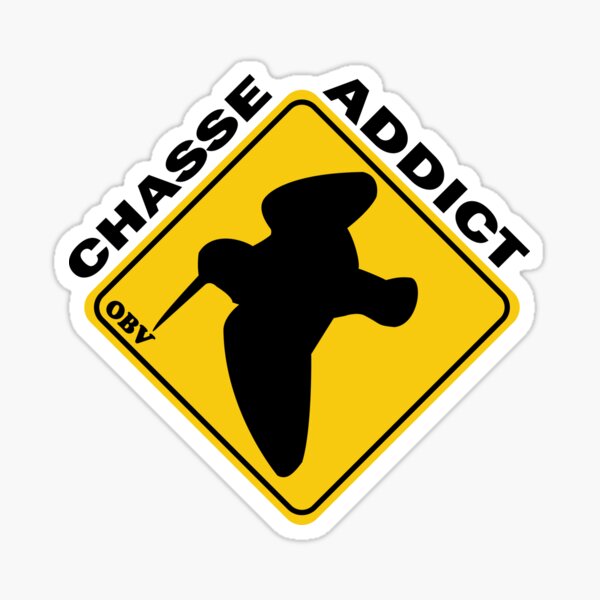 OBV - Hunting Addict Woodcock in flight Sticker