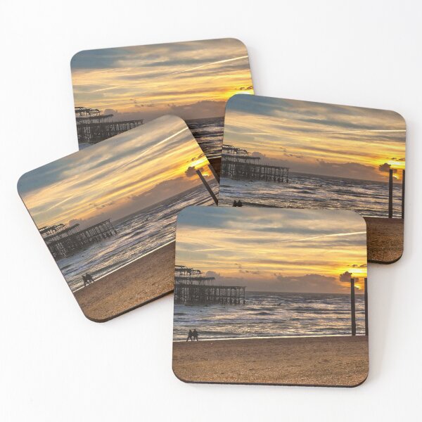 Item preview, Sunset Over The West Pier Brighton designed and sold by IanWL.