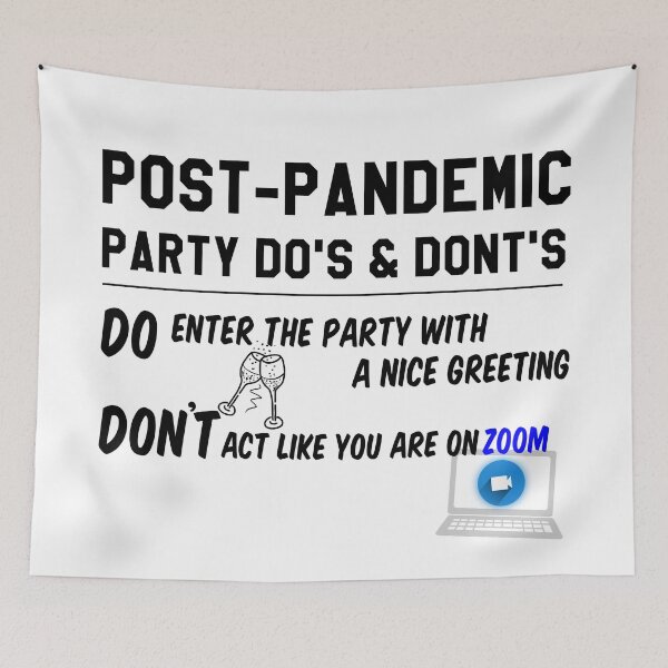 Item preview, Post Pandemic Party  designed and sold by SchlossInspire.