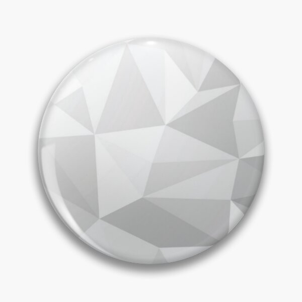 Item preview, White Grey Shaded Rumpled abstract Geometric Triangle Shapes designed and sold by WearWolfDesigns.