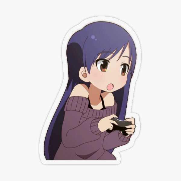 Cute Anime Girl Avatar, Anime Stickers Avatar