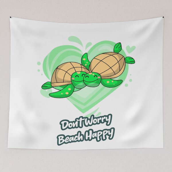 Item preview, Don't Worry Beach Happy  designed and sold by giftsofgrace.