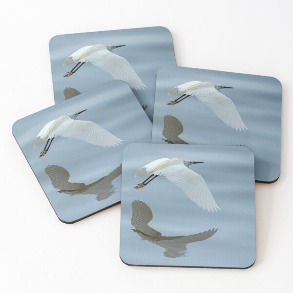 Item preview, Little Egret in Flight Reflected (I) designed and sold by DonMc.