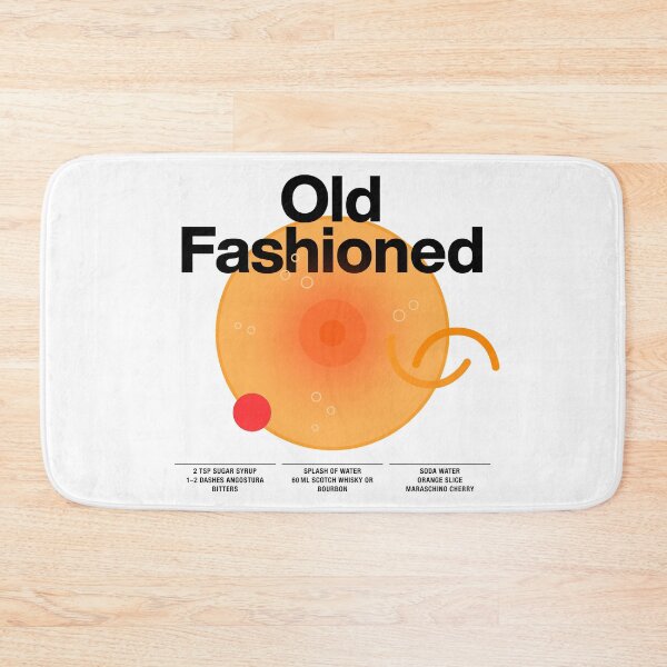 Item preview, Cocktail mixology for the house bar "Old Fashioned" designed and sold by TrueType.