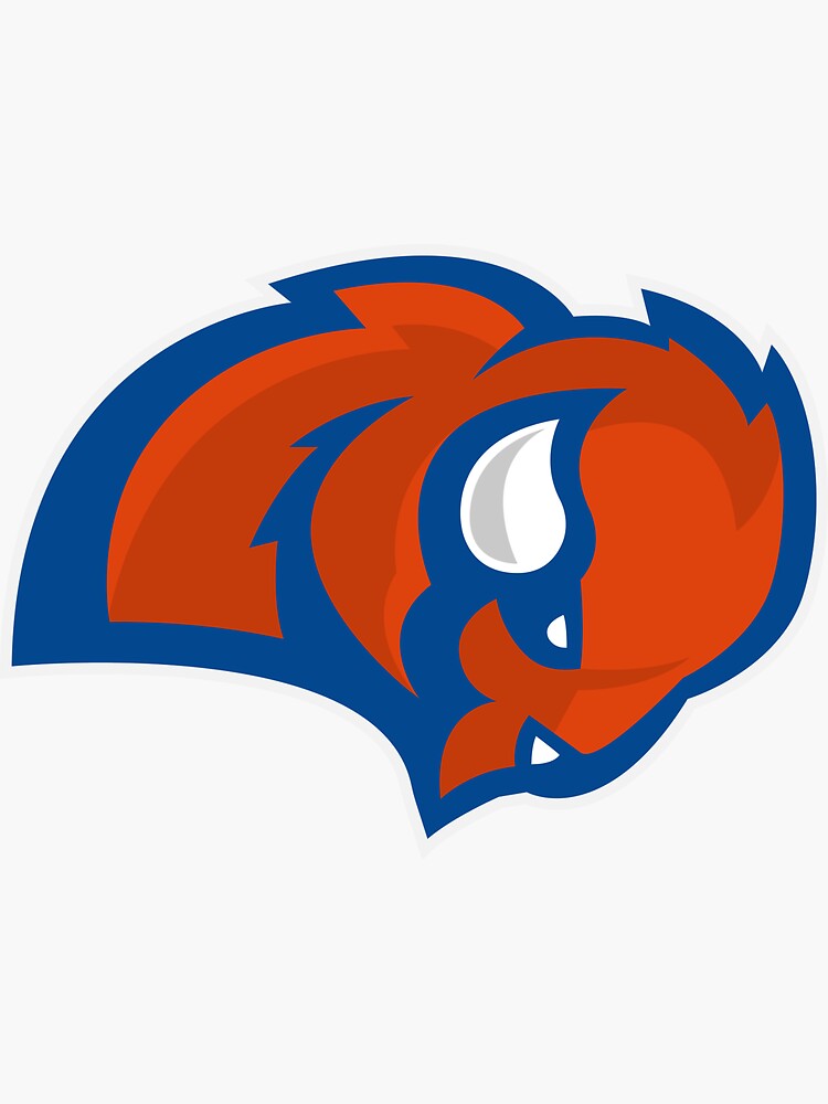 "Oklahoma City Bisons Logo" Sticker for Sale by Redbubble